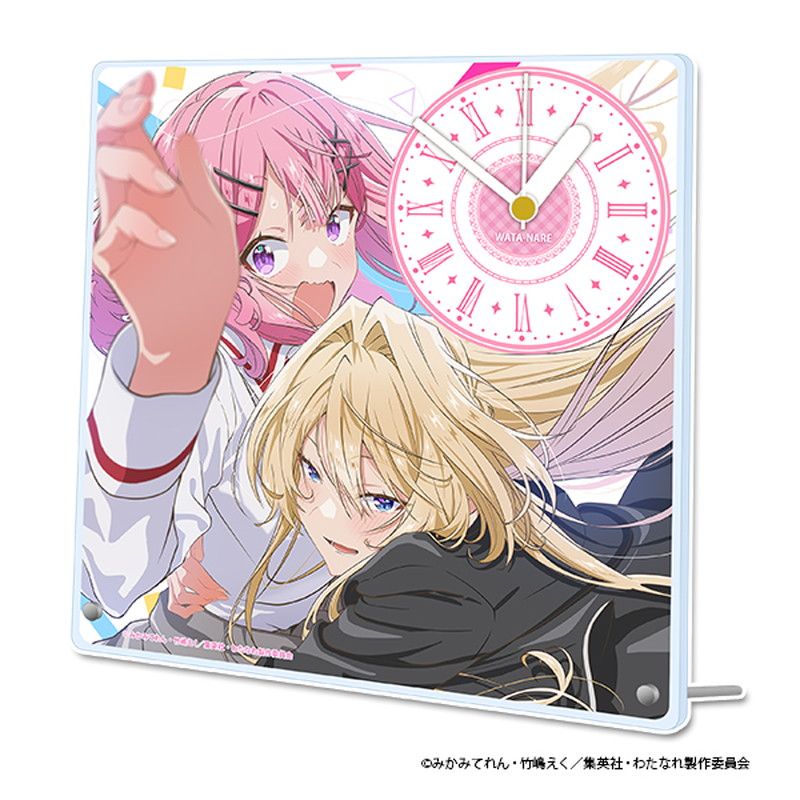 TVアニメ「わたしが恋人になれるわけないじゃん、ムリムリ!(※ムリじゃなかった!?)」 アクリル置時計|アニメ・キャラクターコラボグッズのECならeeo Store(イーオストア) TVアニメ「わたしが恋人になれるわけないじゃん、ムリムリ!(※ムリじゃなかった!?)」 アクリル置時計