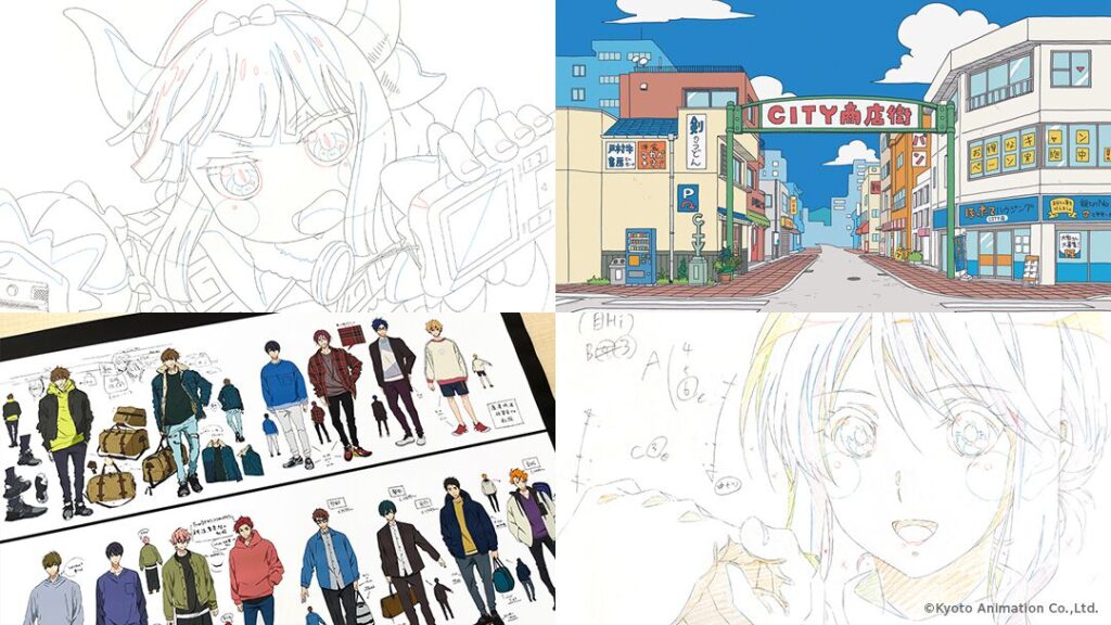 【京アニのセカイ展】展示エリアまとめ。制作資料は1000点超え、『CITY』のジオラマや『Free!』の筋肉図鑑などユニークなものも満載 - 電撃オンライン