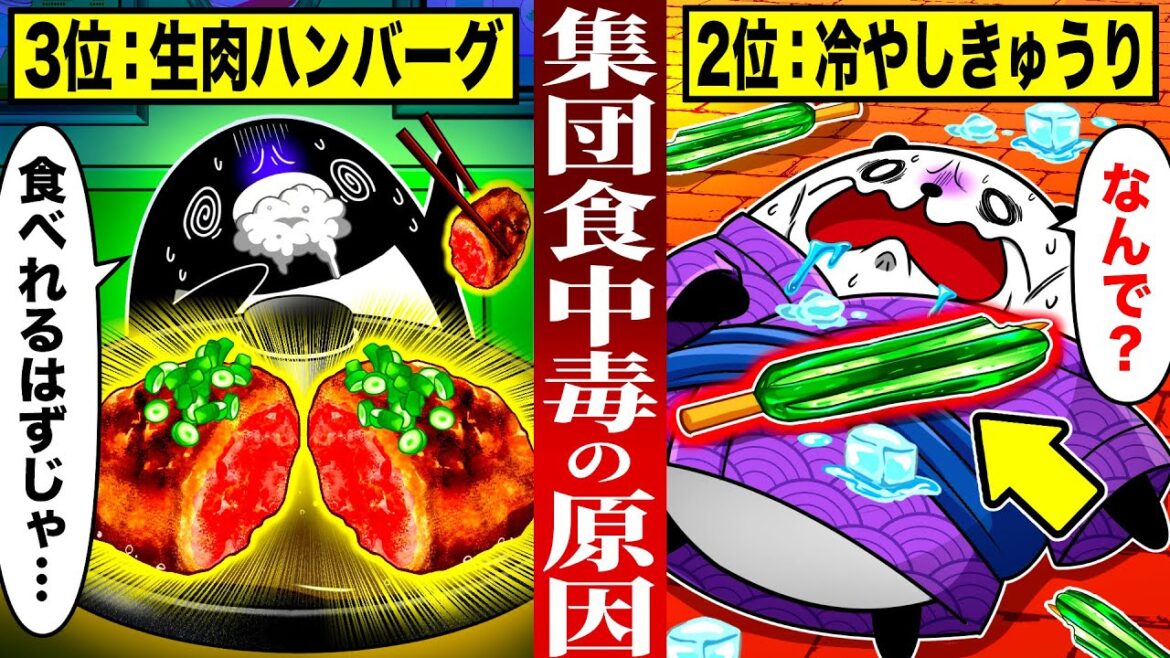 【食べるな危険】実際に起きた集団食中毒の意外な食べ物4選【アニメ】 【食べるな危険】実際に起きた集団食中毒の意外な食べ物4選【アニメ】