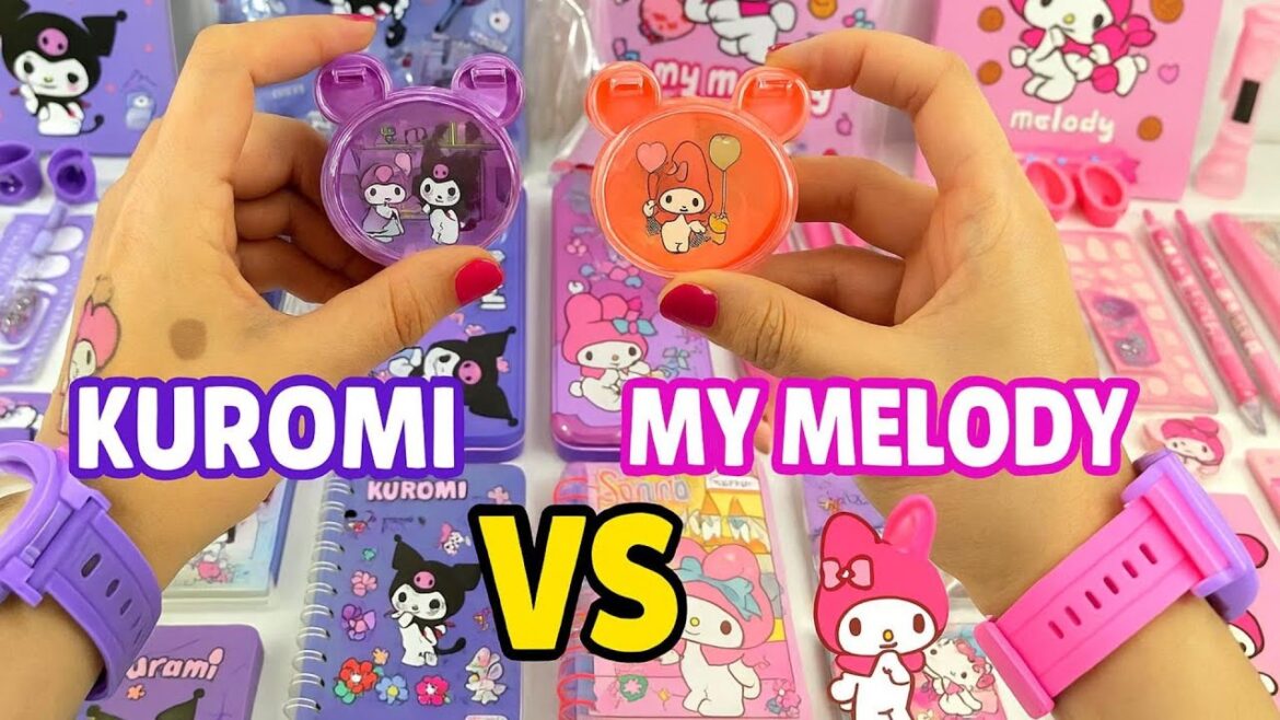 UNBOXING KUROMI VS MY MELODY STATIONERY |WHICH IS YOUR FAVE? UNBOXING KUROMI VS MY MELODY STATIONERY |WHICH IS YOUR FAVE?