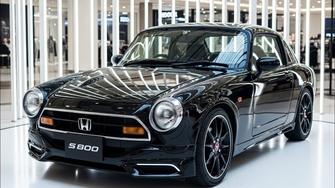 「2026年新型ホンダS800登場！驚異の770ccターボエンジンでライトスポーツカー界を席巻！」