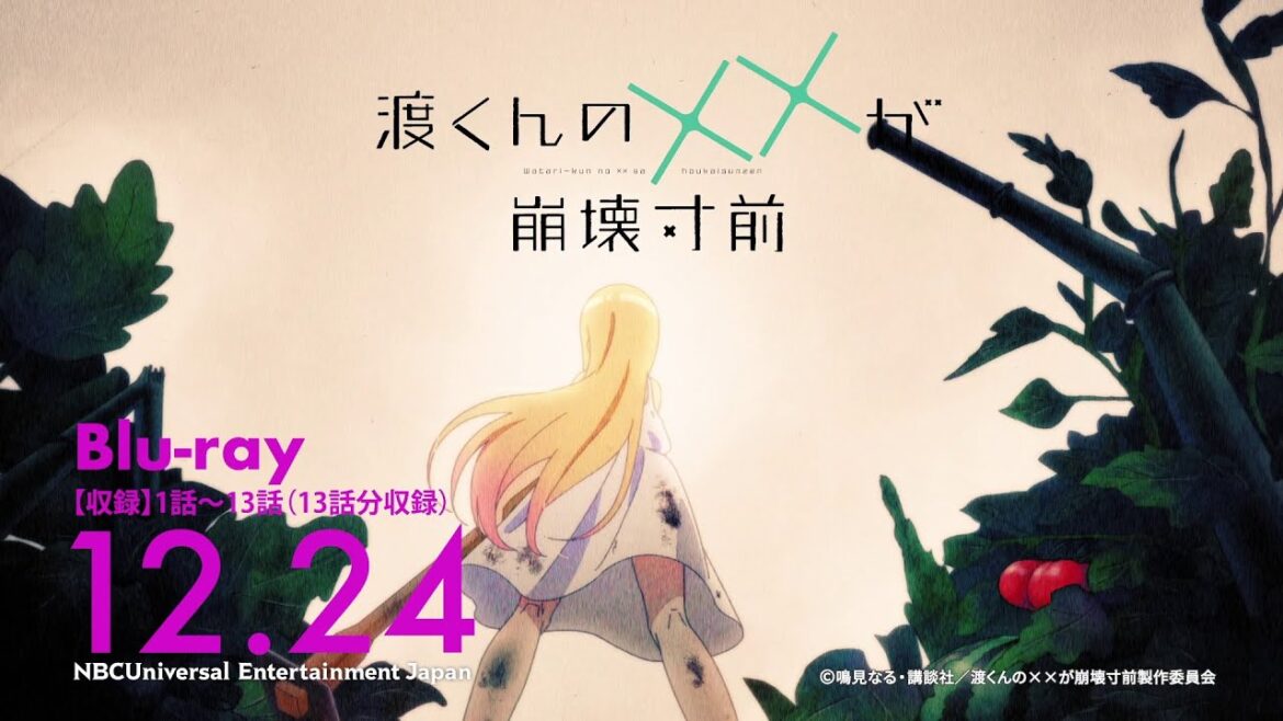 TVアニメ「渡くんの××が崩壊寸前」12/24(水)Blu-ray発売決定！