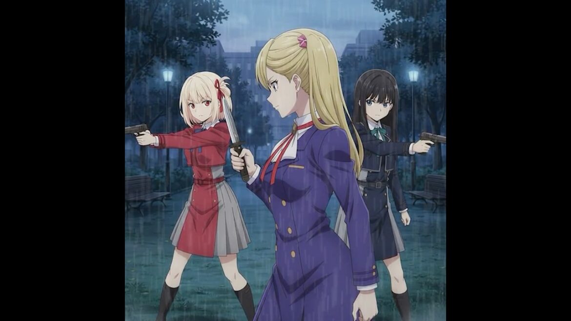 【リコリス・リコイル】千束とたきなの再就職試験　[Lycoris Recoil] Chisato and Takina's re-employment exam #アニメ #anime #リコリコ