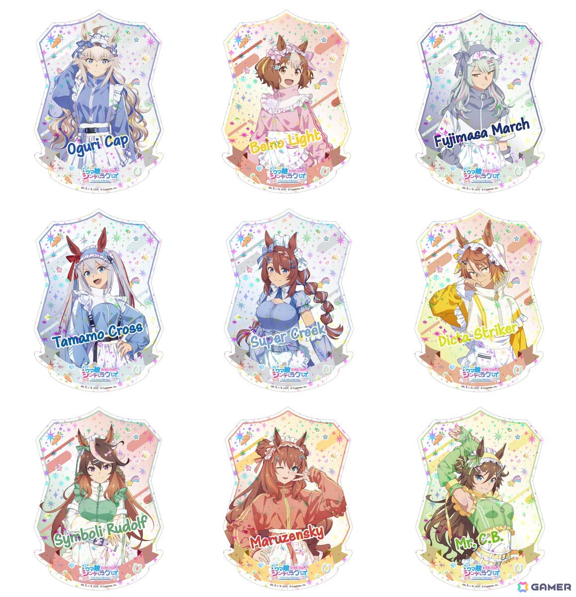 C賞:ダイカットイラストシート(全9種)※ランダム配付