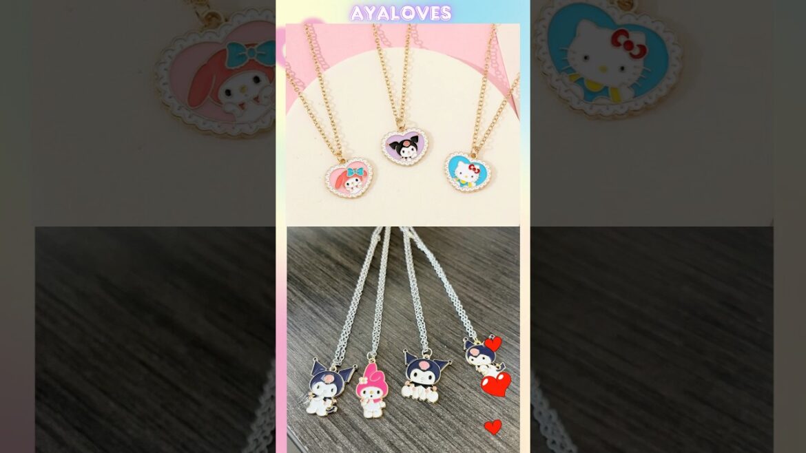 🌸 Kawaii Sanrio Jewelry ✨ | Hello Kitty, Kuromi & My Melody!#sanrioaesthetic #kawaiilifestyle 🌸 Kawaii Sanrio Jewelry ✨ | Hello Kitty, Kuromi & My Melody!#sanrioaesthetic #kawaiilifestyle