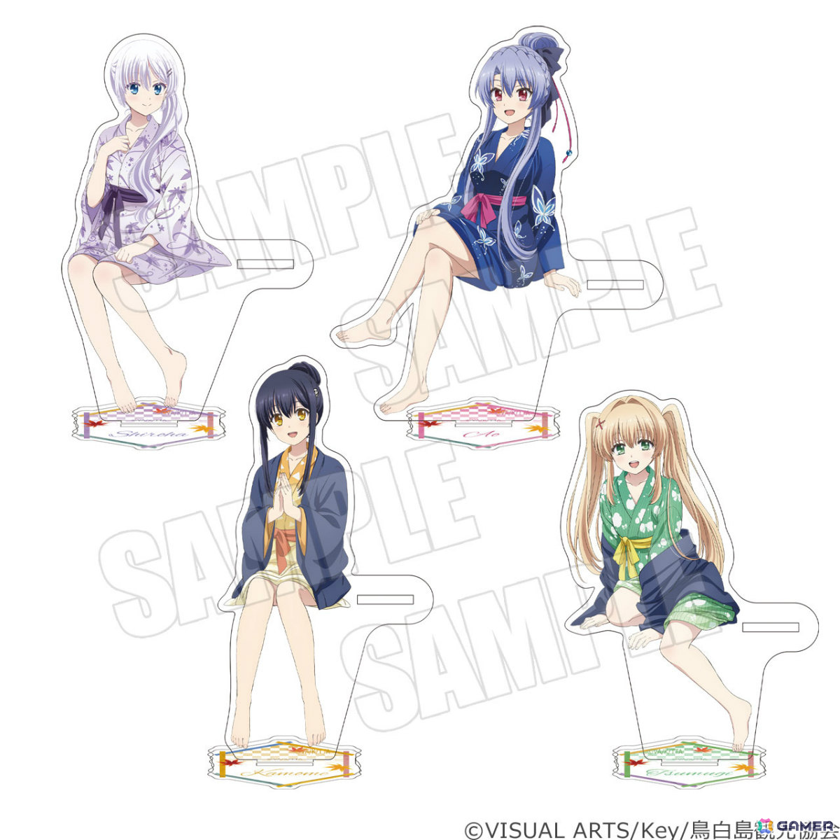 お座りアクリルスタンド