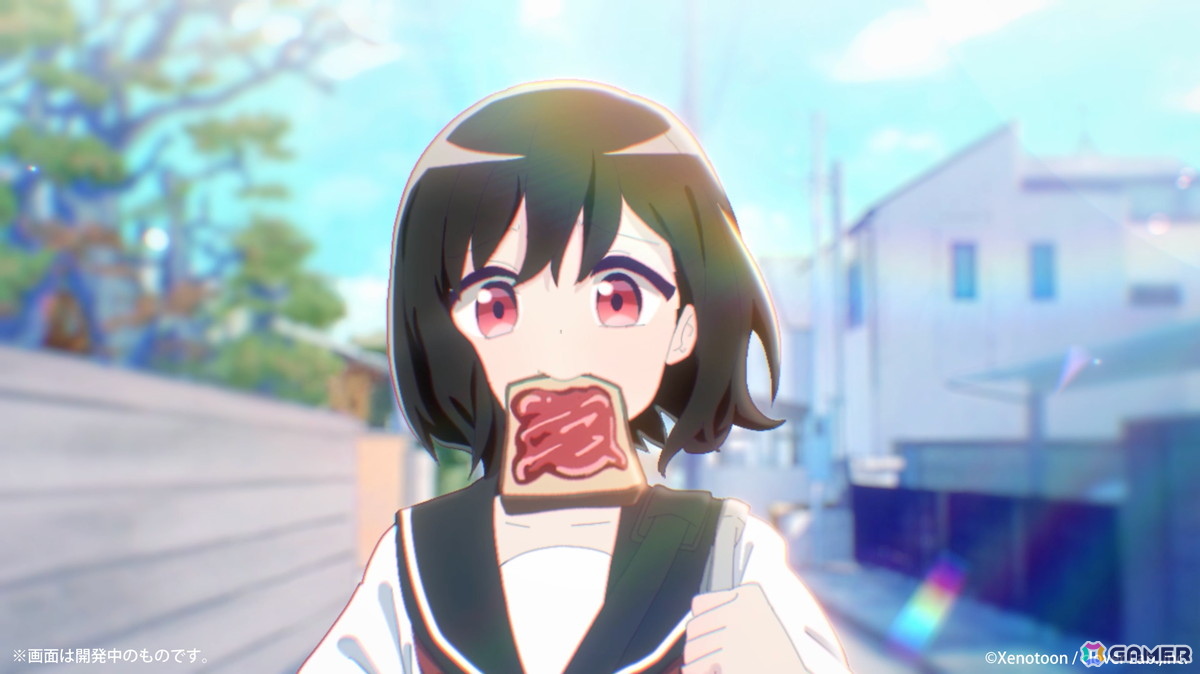 運命の出会いを求めてJKは走り続ける!激走JKアニメアクション「PIXEL DASH: Toast of Destiny」がSteamで10月31日に配信の画像