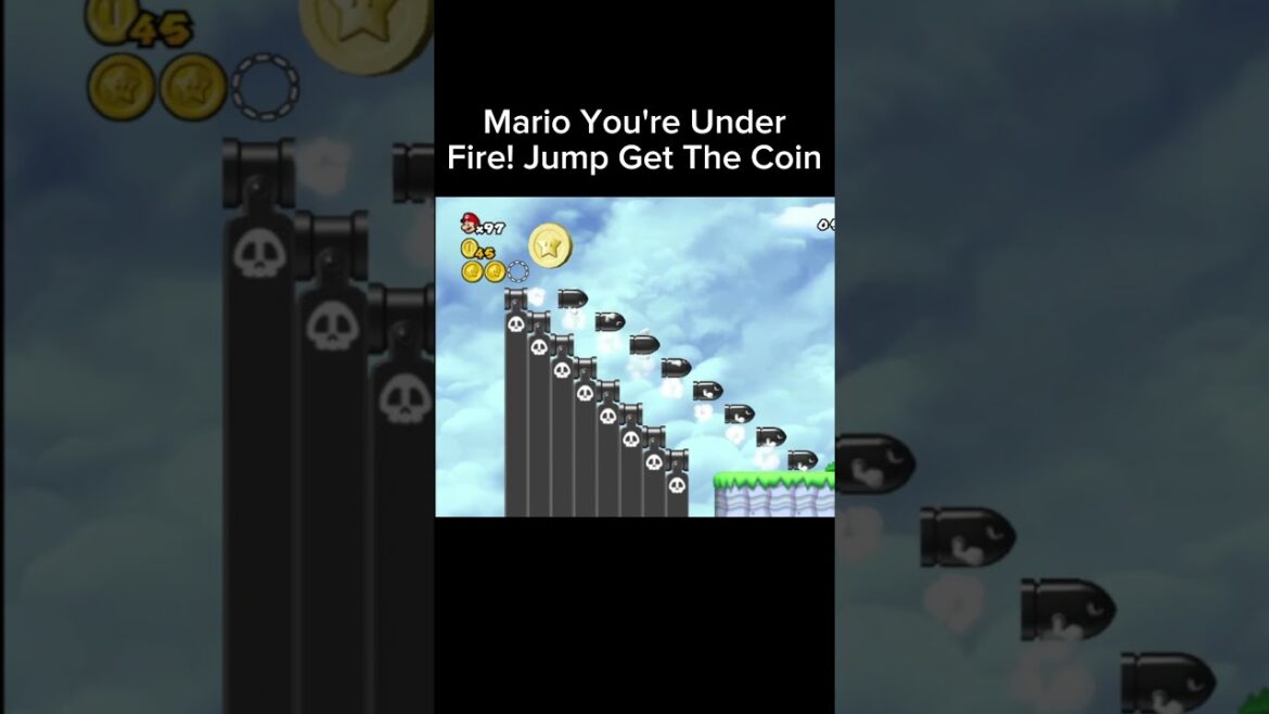 Jump Mario! Bullet Bill Ambush! #mario #nintendo #retrogaming Jump Mario! Bullet Bill Ambush! #mario #nintendo #retrogaming