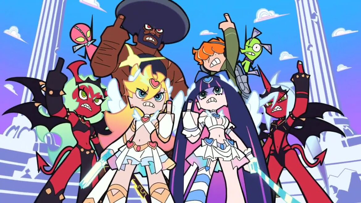 AGORA VAI GERAL TOMAR NO C*! [New Panty & Stocking with Garterbelt dublado]