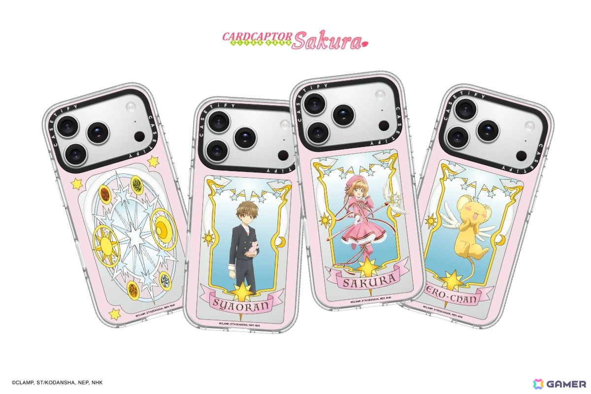 CASETiFY×アニメ「カードキャプターさくら クリアカード編」コラボコレクションが10月24日に発売!の画像