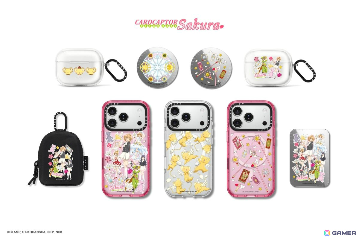 CASETiFY×アニメ「カードキャプターさくら クリアカード編」コラボコレクションが10月24日に発売!の画像