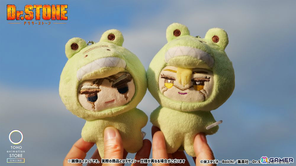 TVアニメ「Dr.STONE」のぬいぐるみ「みみぐるみ」にゼノ&スタンリーが登場!TOHO animation STORE ONLINE限定で受注販売を開始の画像