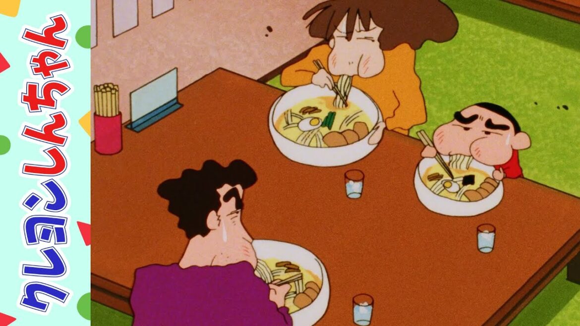 【クレヨンしんちゃん】ジャンボラーメンを食べるゾ《アニメ公式》 【クレヨンしんちゃん】ジャンボラーメンを食べるゾ《アニメ公式》