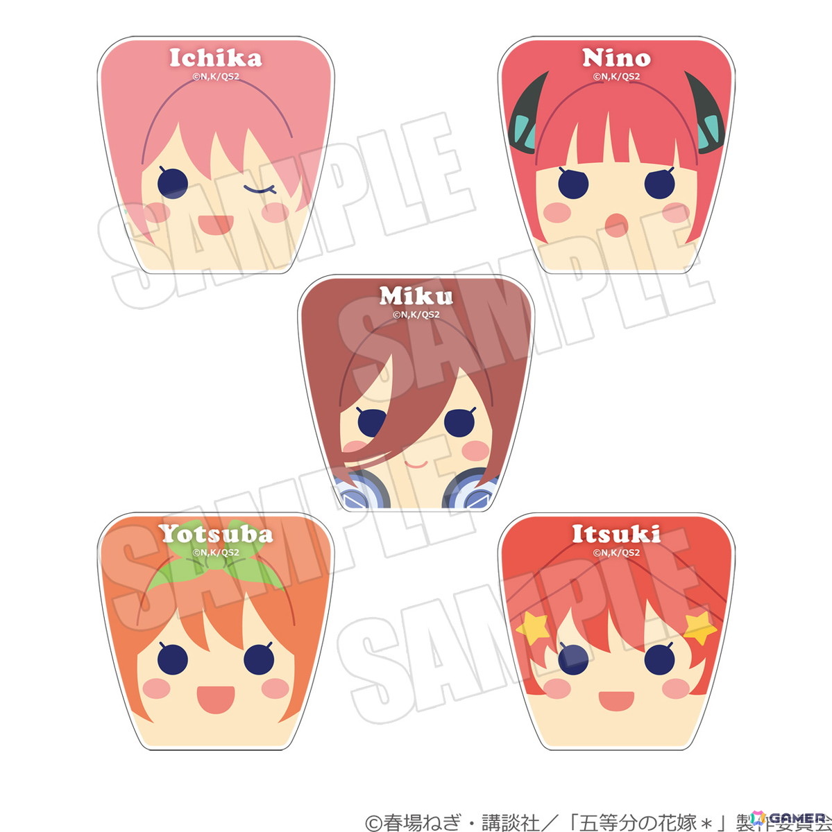 TVスペシャルアニメ「五等分の花嫁*」~Trick or Heart~ポップアップイベントが開催決定!ハロウィンを楽しむ五つ子が描き下ろしで登場の画像