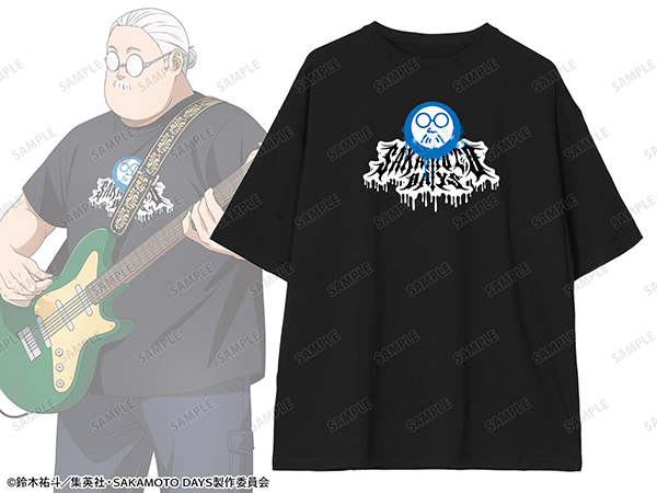 描き下ろし ロックバンドver. 着用BIGシルエットTシャツ ver.A