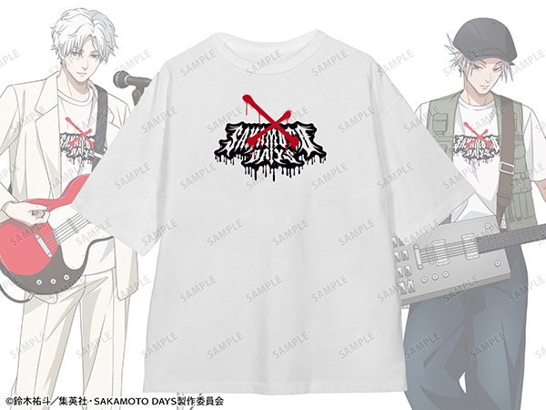 描き下ろし ロックバンドver. 着用BIGシルエットTシャツ ver.B