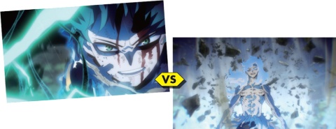 手で触れるもの全てを崩壊させる個性を持つ死柄木を隔離するために、ヒーロー側が総力を上げて作った天空の棺から出た2人。死柄木を救けたいと願うデクの戦いの結末とは　(C)堀越耕平／集英社・僕のヒーローアカデミア製作委員会