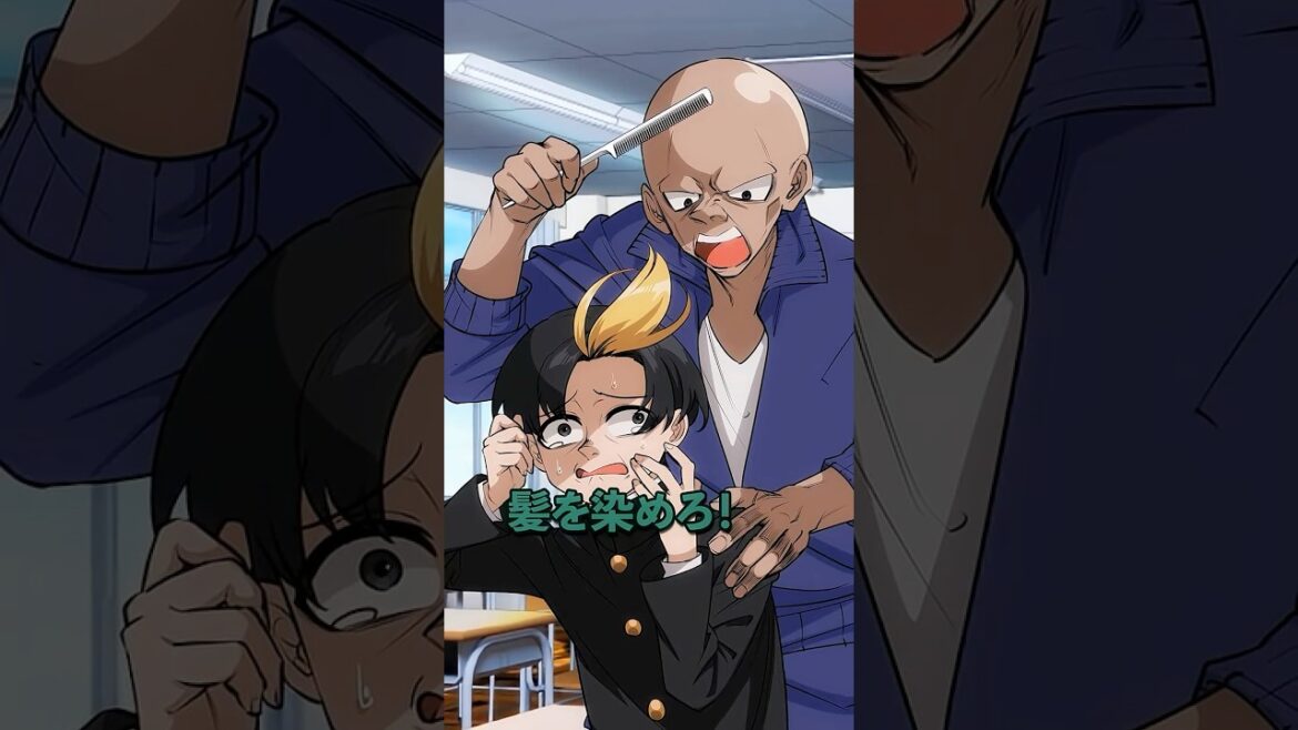 髪を染めてないと校則違反になる理由とは