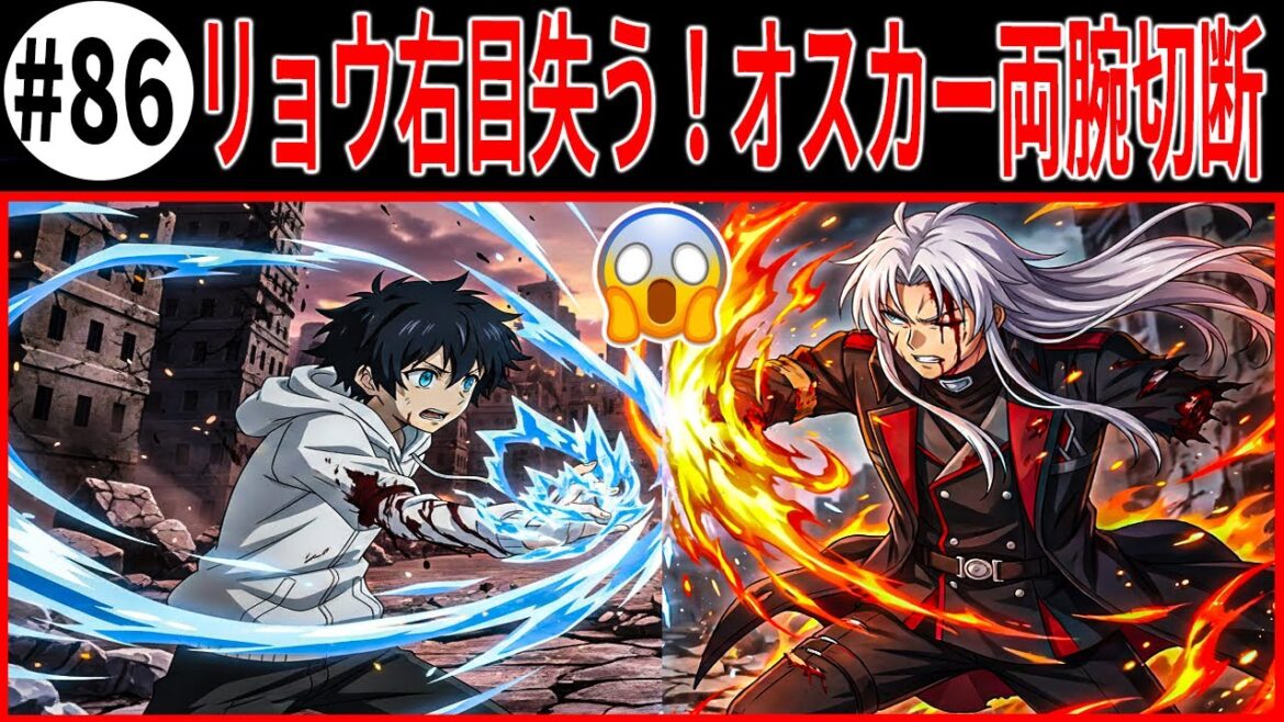 【水属性の魔法使い】【#86】リョウvsオスカー！右目と両腕を失う壮絶な魔法決闘の結末