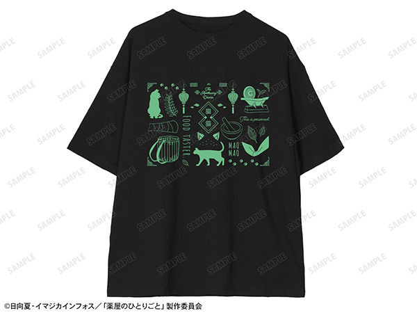 モチーフ柄 BIGシルエットTシャツユニセックス(全1種)