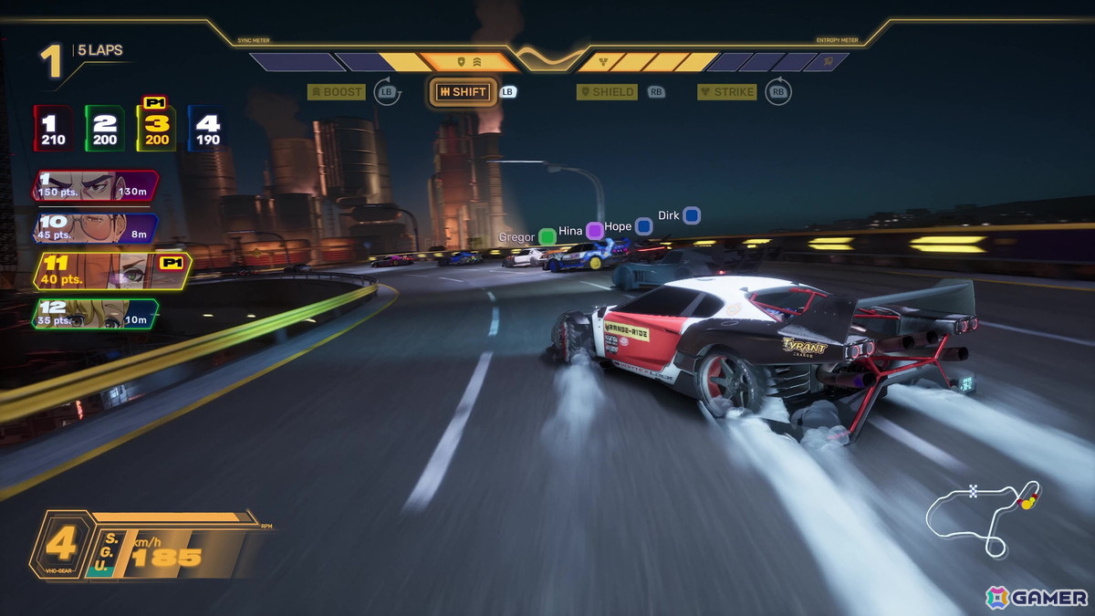 アニメ風レースゲーム「Screamer」を先行体験！90年代のアニメを彷彿とさせる世界観やEchoシステムを駆使した戦略性の高いゲームプレイに注目の画像