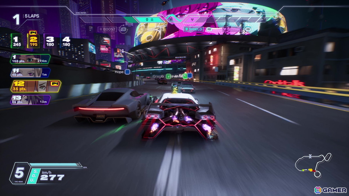 アニメ風レースゲーム「Screamer」を先行体験！90年代のアニメを彷彿とさせる世界観やEchoシステムを駆使した戦略性の高いゲームプレイに注目の画像