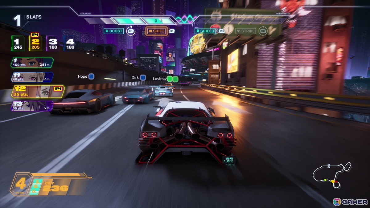 アニメ風レースゲーム「Screamer」を先行体験！90年代のアニメを彷彿とさせる世界観やEchoシステムを駆使した戦略性の高いゲームプレイに注目の画像