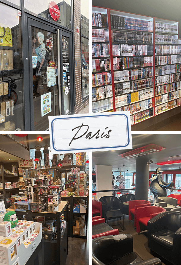 約18,000冊の漫画をそろえたパリ・13区の「MANGA CAFÉ V2」