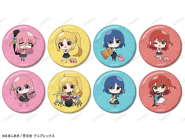 トレーディンググリッター缶バッジ