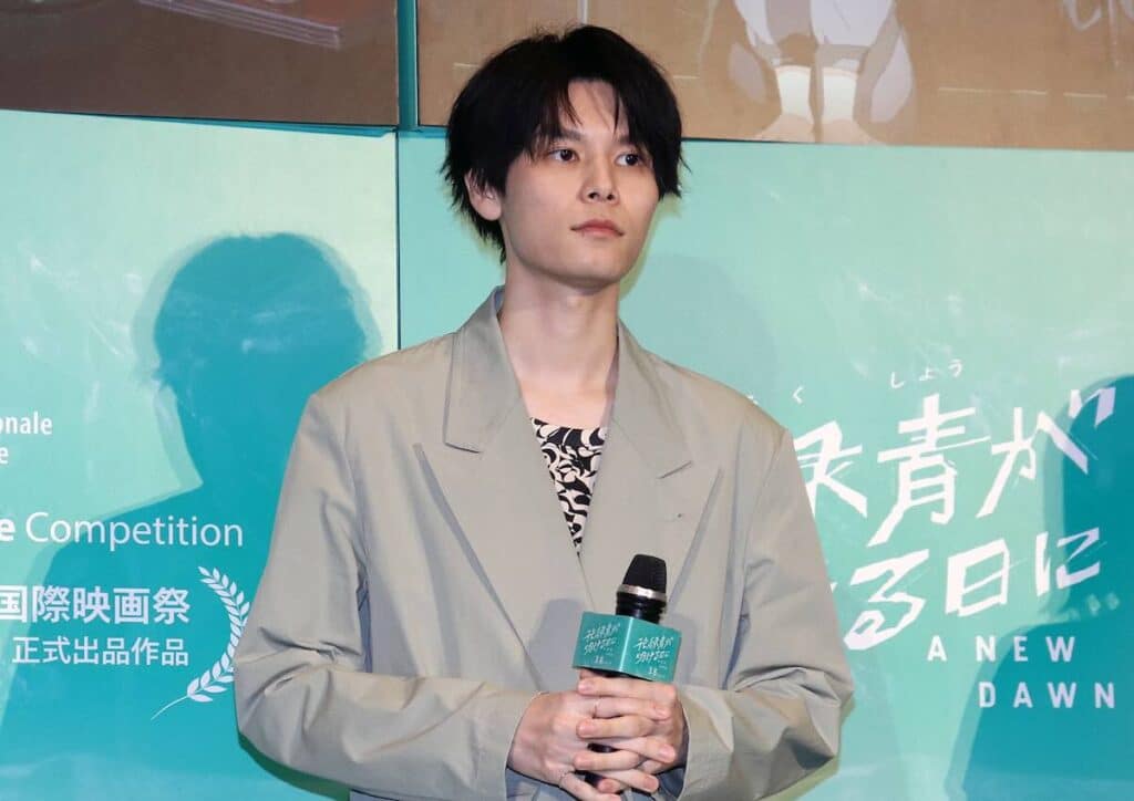 萩原利久、映画『花緑青が明ける日に』ジャパンプレミアにて