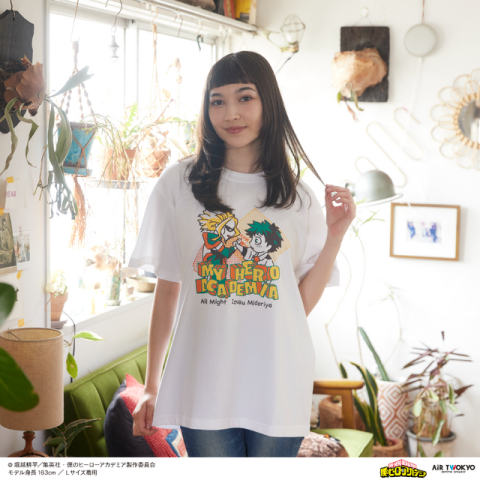 「ヒロアカ」デク&オールマイト、トガヒミコ&トゥワイスの名場面がアパレルに☆ 個性あふれるグッズ第4弾が来た!【AIR TWOKYO】