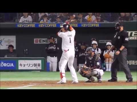 台湾代表 17 11 18 陽岱鋼への応援風景 巨人の応援歌 Baseball Wacoca Japan People Life Style