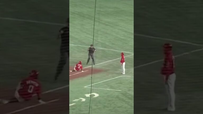 【巨人】中田翔と吉川尚輝の頭脳プレー #巨人 #広島 #中田翔 #吉川尚輝 #プロ野球 #頭脳プレー #shorts