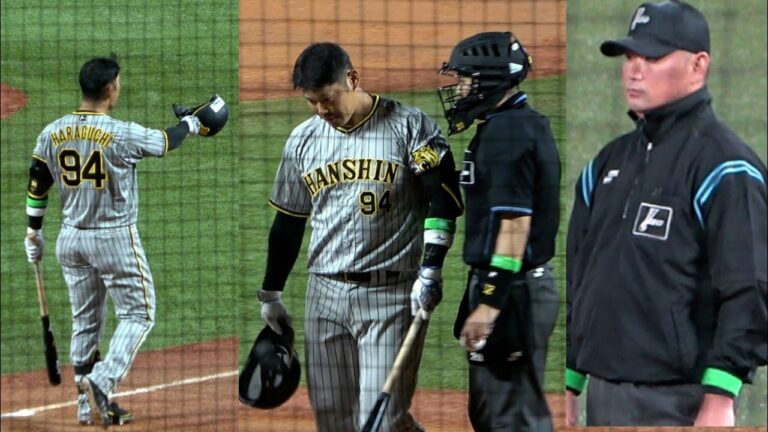 あわや退場!? 山路、CSでそれはないて！不満を抑えきれない原口文仁をなだめるのは白井球審 ヤクルト vs 阪神2022/10/12 クライマックスシリーズ