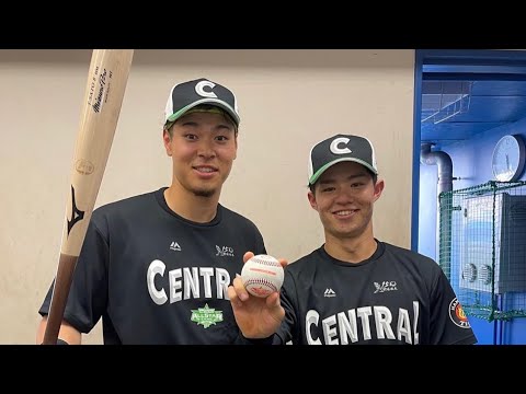 【ホームランダービー】マイナビオールスター2022  （佐藤輝明＆中野拓夢）