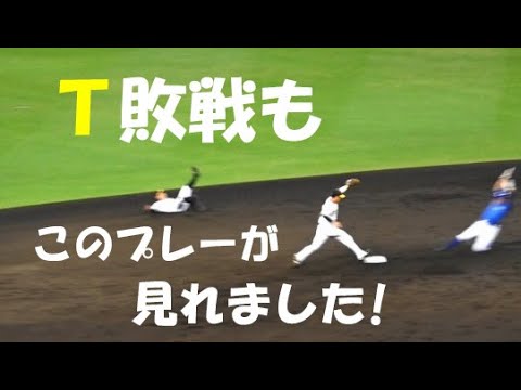 阪神 糸原 健斗 『阪神敗戦も このプレーが見れました!』vs 横浜DeNA 2020年9月23日 甲子園球場