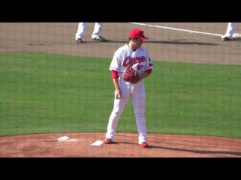 【プロ野球12球団合同トライアウト2022】田中法彦投手の投球