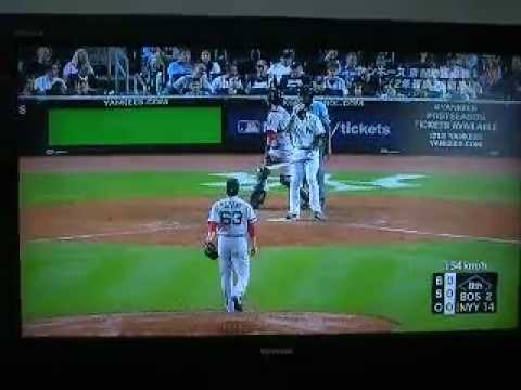 ボストンレッドソックス　田沢選手。