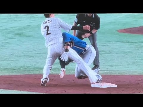 ビックボスが侍ジャパンにリプレイ要求で爆笑　審判判定は！？侍ジャパンvsファイターズ　wbc強化試合