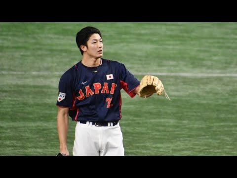 イケメン剛腕、山崎颯一郎が侍ジャパンで巨人打線を軽くねじ伏せてしまう【侍ジャパン対巨人】現地生映像ハイライト　2022年11月6日(日)