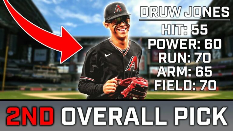 ドリュー・ジョーンズはアリゾナ・ダイヤモンドバックスのドラフト2位で指名されました。  Dbacks は今、最高の農場システムを持っていますか?!