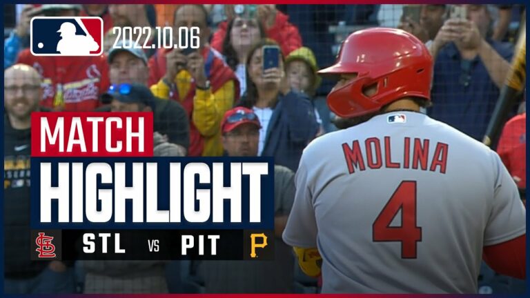 【MLB】10.6 カージナルス vs パイレーツ 日本語ハイライト