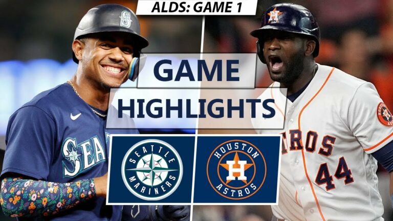 シアトル マリナーズ対ヒューストン アストロズ ハイライト |  ALDS ゲーム 1