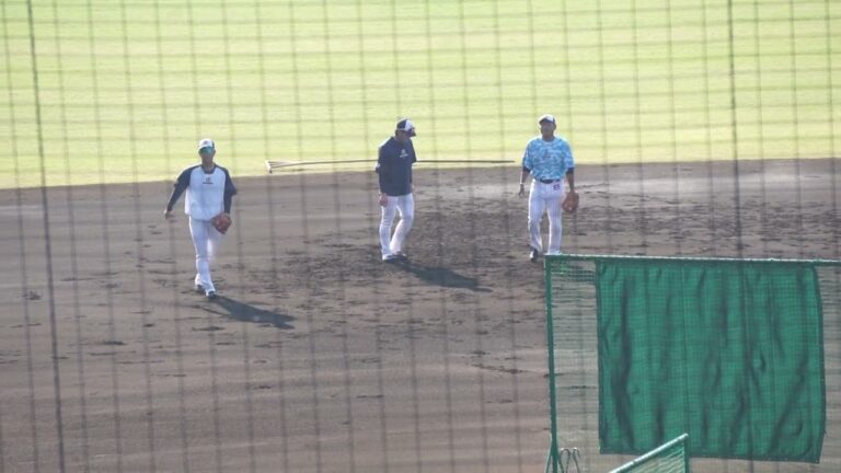 2022/11/12(土) ノック 小森航大郎、長岡秀樹、武岡龍世(東京ヤクルトスワローズ)
