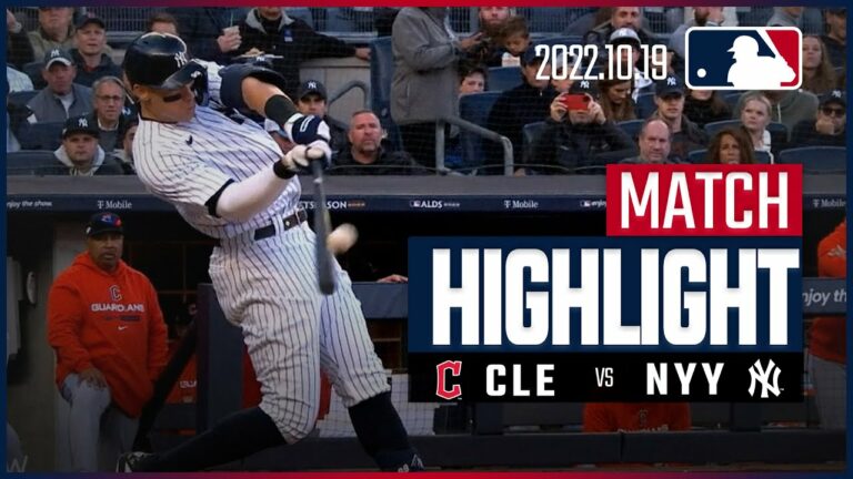 【MLB】10.19 ディビジョンシリーズ第5戦 ガーディアンズ vs ヤンキース 日本語ハイライト