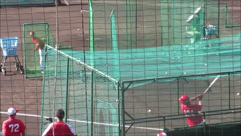 木下元秀選手のフリーバッティング（2022.11.14）～広島東洋カープ、日南秋季キャンプ2022～