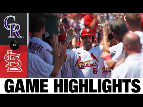 ロッキーズ vs. カージナルス ゲーム ハイライト (8/18/22) |  MLB ハイライト