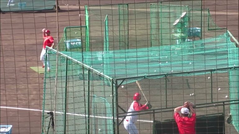 正隨優弥選手のフリーバッティング（2022.11.14）～広島東洋カープ、日南秋季キャンプ2022～