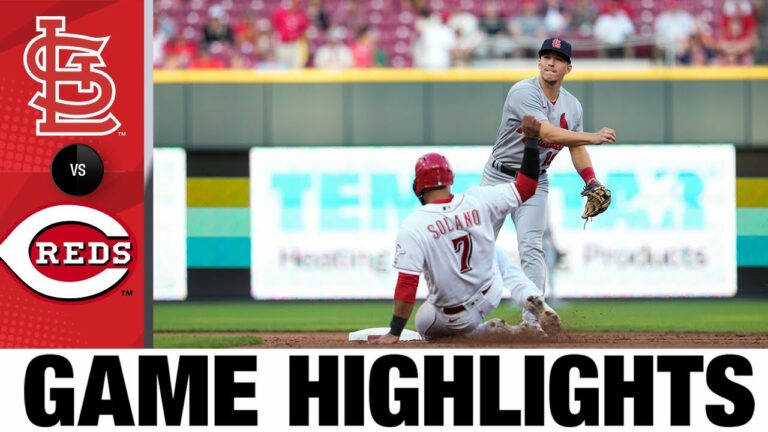 カージナルス vs. レッズ ゲーム ハイライト (8/31/22) |  MLB ハイライト