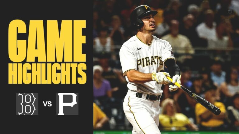 ブライアン レイノルズが PNC パークで 3,000 本塁打を放つ | レッドソックス対パイレーツ ハイライト (8/18/22)